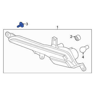 Kia OE - Back Up Light Assembly Screw