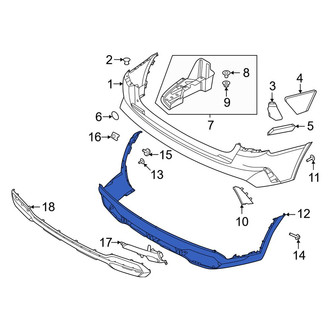 Kia OE - Rear Lower Bumper Cover