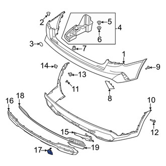 Kia OE - Rear Tow Eye Cap