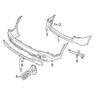 Kia OE - Rear Bumper - Bumper & Components (Bumper Cover & Trim)