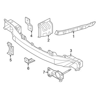Kia OE - Rear Bumper - Bumper & Components (Structure & Mounting), (Hybrid EX / Hybrid SX Prestige / Plug-In Hybrid EX / Plug-in Hybrid SX Prestige)