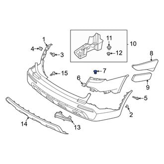 Kia OE - Bumper Cover Retainer
