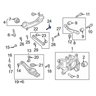 Kia OE - Alignment Camber Adjusting Eccentric Bolt