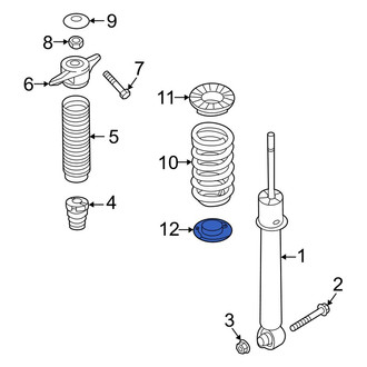 Kia OE - Rear Lower Coil Spring Insulator