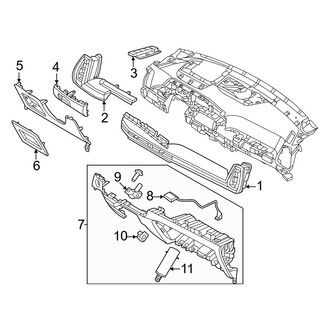 Kia OE - Instrument Panel Components