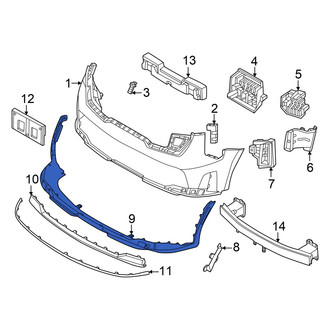 Kia OE - Front Lower Bumper Cover