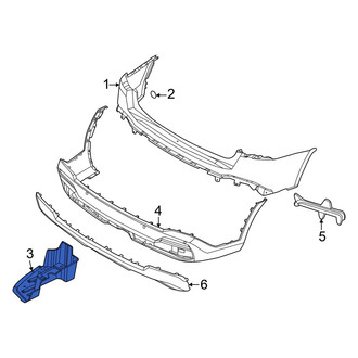 Kia OE - Rear Left Bumper Splash Shield