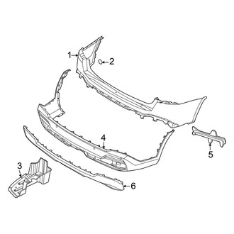 Kia OE - Rear Bumper - Bumper & Components (Bumper Cover & Trim)