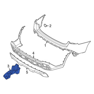 Kia OE - Rear Left Bumper Splash Shield