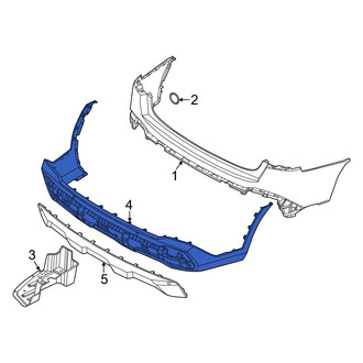 Kia OE - Rear Lower Bumper Cover