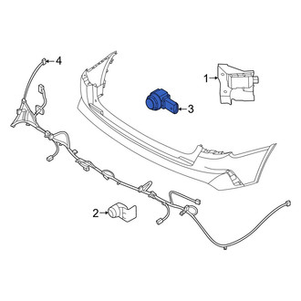 Kia OE - Front Outer Parking Aid Sensor