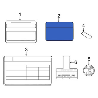 Kia OE - A/C System Information Label