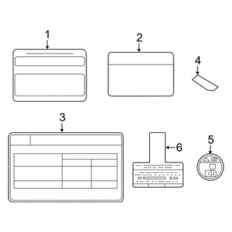 Kia OE - Information Labels - Labels