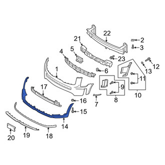 Kia OE - Front Lower Bumper Cover