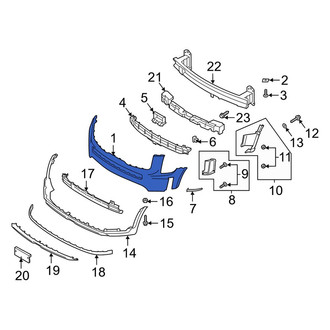 Kia OE - Front Upper Bumper Cover