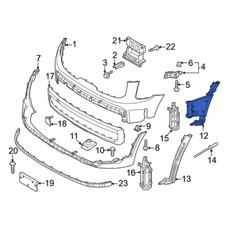 Kia OE - Front Left Brake Air Duct