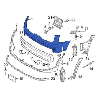 Kia OE - Front Upper Bumper Cover