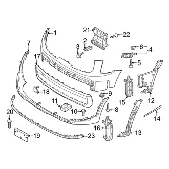 Kia OE - Front Bumper & Grille - Bumper & Components (Bumper Cover & Trim)