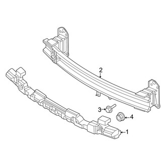 Kia OE - Front Bumper & Grille - Bumper & Components (Bumper Support)
