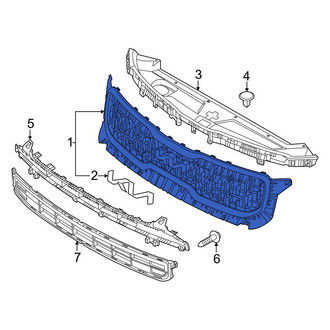 Kia OE - Front Upper Grille