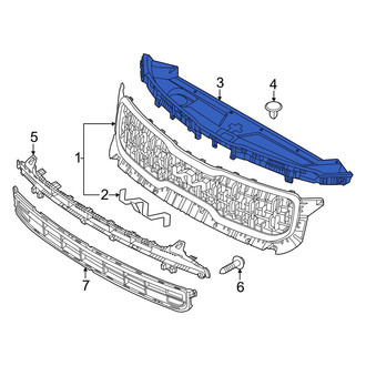 Kia OE - Front Upper Radiator Support Access Cover