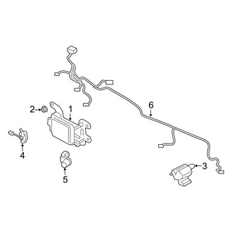 Kia OE - Front Bumper & Grille - Electrical Components