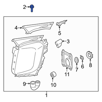 Kia OE - Headlight Mounting Bolt