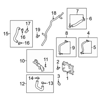 Kia OE - Cooling - Trans Oil Cooler (EX / LX / S / SX)