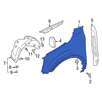 Kia OE - Front Left Fender