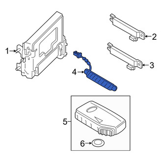 Kia OE - Rear Lower Keyless Entry Antenna
