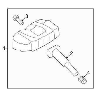 Kia OE - Electrical - Tire Pressure Monitor Components