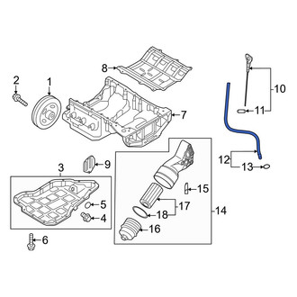Kia OE - Engine Oil Dipstick Tube