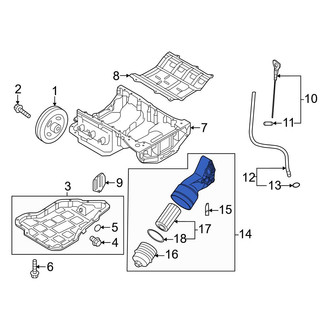 Kia OE - Engine Oil Filter Housing