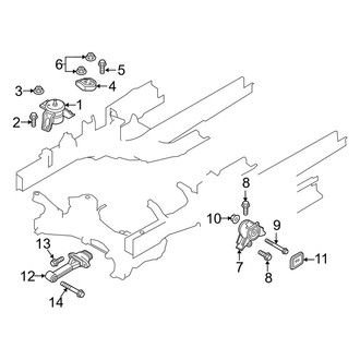 Kia OE - Engine / Transaxle - Engine & Transmission Mounting
