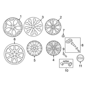 Kia OE - Wheels