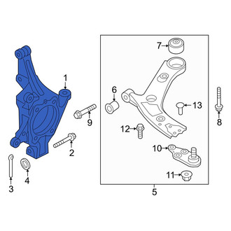 Kia OE - Left Steering Knuckle