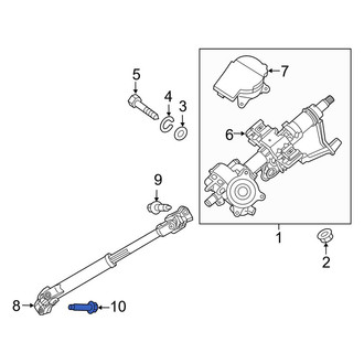 Kia OE - Lower Steering Shaft Bolt