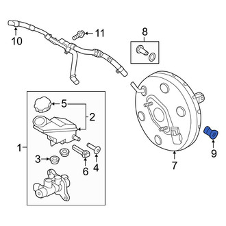 Kia OE - Power Brake Booster Cotter Pin