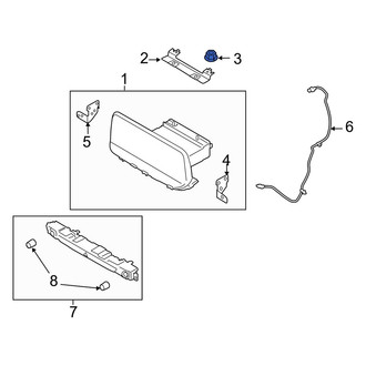 Kia OE - GPS Navigation System Nut
