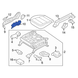Kia OE - Front Right Power Seat Switch
