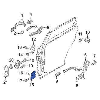 Kia OE - Front Left Lower Door Hinge