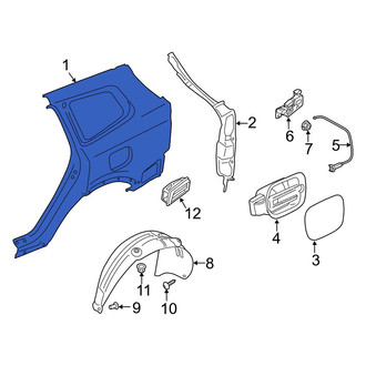 Kia OE - Rear Left Outer Quarter Panel