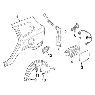 Kia OE - Quarter Panel & Components