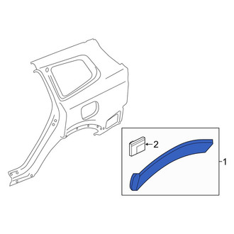 Kia OE - Rear Left Wheel Arch Molding