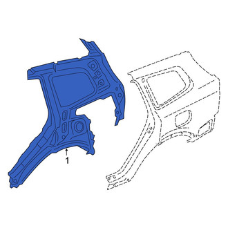 Kia OE - Rear Right Outer Quarter Panel