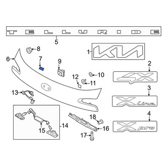 Kia OE - Liftgate Finish Panel Insulator