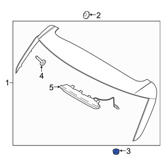 Kia OE - Spoiler Nut