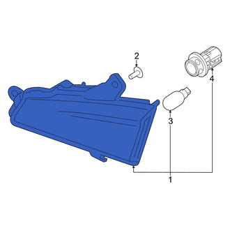 Kia OE - Rear Right Inner Back Up Light Assembly