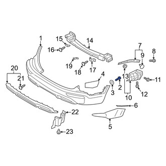 Kia OE - Bumper Cover Bolt