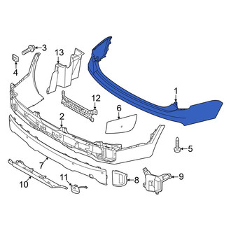 Kia OE - Rear Upper Bumper Cover